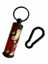 Load image into Gallery viewer, Keepsake / Keep Safe Keychain - Fire & Ice