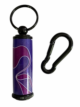 Load image into Gallery viewer, Keepsake / Keep Safe Keychain - Plum Royale