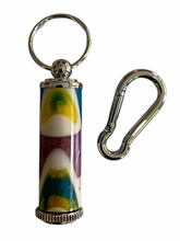 Load image into Gallery viewer, Keepsake / Keep Safe Keychain - Stained Glass