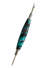 Load image into Gallery viewer, Double Ended Seam Ripper - New Turquoise Moon