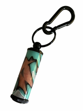 Load image into Gallery viewer, Keepsake / Keep Safe Keychain - New Turquoise Moon