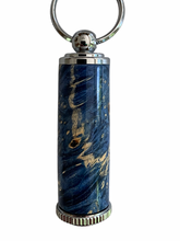 Load image into Gallery viewer, Keepsake / Keep Safe Keychain - Blue Box Elder