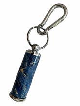 Load image into Gallery viewer, Keepsake / Keep Safe Keychain - Blue Box Elder