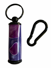 Load image into Gallery viewer, Keepsake / Keep Safe Keychain - Plum Royale