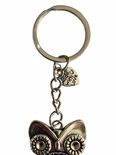 Load image into Gallery viewer, Owl Keychain - Plum Royale