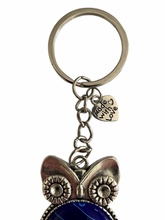 Load image into Gallery viewer, Owl Keychain - Northern Lights