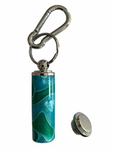 Load image into Gallery viewer, Keepsake / Keep Safe Keychain - Ocean Tide