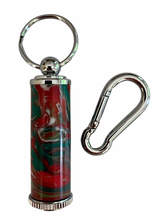 Load image into Gallery viewer, Keepsake /  Keep Safe Keychain - Holiday Cheer