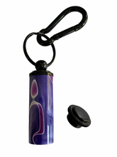 Load image into Gallery viewer, Keepsake / Keep Safe Keychain - Plum Royale