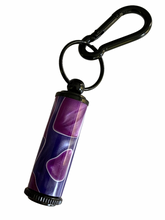 Load image into Gallery viewer, Keepsake / Keep Safe Keychain - Plum Royale