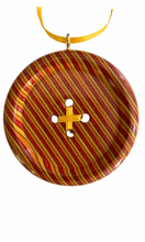 Load image into Gallery viewer, Button Ornament - Tequila Sunrise