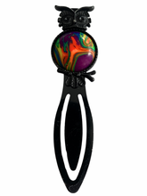 Load image into Gallery viewer, Bookmark (Owl) - Neon Rainbow A
