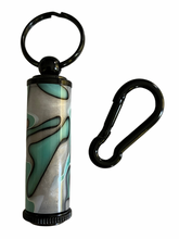 Load image into Gallery viewer, Keepsake / Keep Safe Keychain - New Turquoise Moon