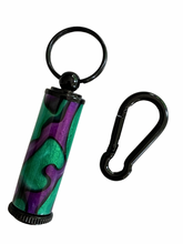 Load image into Gallery viewer, Keepsake / Keep Safe Keychain - Purple Dragon