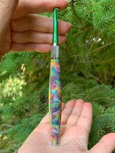 Load image into Gallery viewer, Crochet Handle & Hook Set (Extra Long) - Macaron