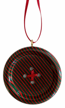 Load image into Gallery viewer, Button Ornament - Holiday Cheer