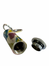 Load image into Gallery viewer, Keepsake / Keep Safe Keychain - Stained Glass