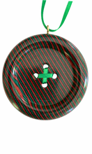 Load image into Gallery viewer, Button Ornament - Holiday Cheer