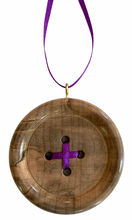 Load image into Gallery viewer, Button Ornament - Ambrosia Maple