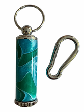 Load image into Gallery viewer, Keepsake / Keep Safe Keychain - Ocean Tide