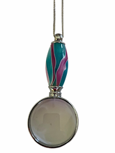Load image into Gallery viewer, Mini Magnifier on a Chain - Cotton Candy (C)