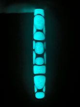 Load image into Gallery viewer, Crochet Handle & Hook Set (Extra Long) - Magic Mint GLOW IN THE DARK