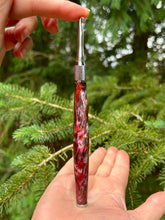 Load image into Gallery viewer, Crochet Handle & Hook Set (Extra Long) - Cherry Cordial