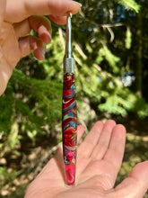 Load image into Gallery viewer, Crochet Handle & Hook Set (Extra Long) - Tropical Smooch đź’‹