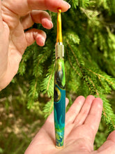 Load image into Gallery viewer, Crochet Handle & Hook Set (Extra Long) - Icy Spruce