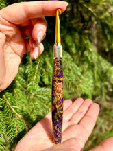 Load image into Gallery viewer, Crochet Handle & Hook Set (Extra Long) - FRIGHT NIGHT Pinecone Speciality
