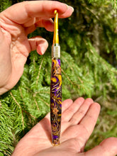 Load image into Gallery viewer, Crochet Handle & Hook Set (Extra Long) - FRIGHT NIGHT Pinecone Speciality