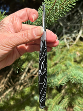 Load image into Gallery viewer, Crochet Handle & Hook Set (Extra Long) - White Lightening