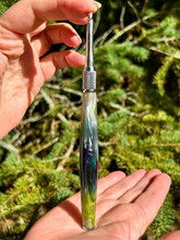 Load image into Gallery viewer, Crochet Handle & Hook Set (Extra Long) - Peacock Plume