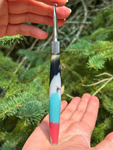 Load image into Gallery viewer, Crochet Handle & Hook Set (Extra Long) - Terra Bloom