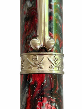 Load image into Gallery viewer, Pirate Skull Pen - Redrum