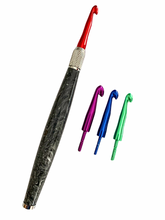 Load image into Gallery viewer, Crochet Handle & Hook Set (Extra Long) - Greystone