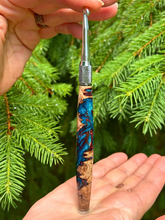 Load image into Gallery viewer, Crochet Handle & Hook Set (Extra Long) - Maple Burl Speciality