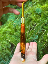 Load image into Gallery viewer, Crochet Handle & Hook Set (Extra Long) - Pumpkin Spice