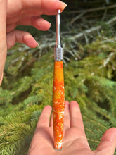 Load image into Gallery viewer, Crochet Handle & Hook Set (Extra Long) - Citrus
