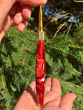 Load image into Gallery viewer, Crochet Handle & Hook Set (Extra Long) - Cherry Cordial