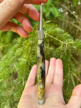 Load image into Gallery viewer, Crochet Handle & Hook Set (Extra Long) - Silver & Gold GLITTER GALORE