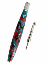 Load image into Gallery viewer, Crochet Handle & Hook Set (Extra Long) - Fire & Ice