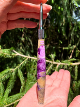 Load image into Gallery viewer, Crochet Handle & Hook Set (Extra Long) - Purple Agate