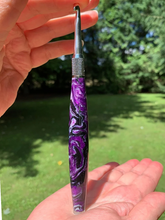 Load image into Gallery viewer, Crochet Handle & Hook Set (Extra Long) - Iris