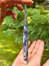 Load image into Gallery viewer, Crochet Handle & Hook Set (Extra Long) - Oil on Water