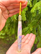 Load image into Gallery viewer, Crochet Handle & Hook Set (Extra Long) - Spring Tulip