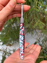 Load image into Gallery viewer, Crochet Handle & Hook Set (Extra Long) - HO HO HO