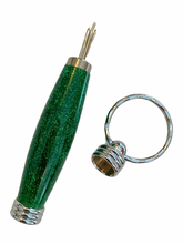 Load image into Gallery viewer, Needle Case - Green GLITTER