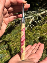 Load image into Gallery viewer, Crochet Handle & Hook Set (Extra Long) - Primrose