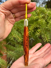 Load image into Gallery viewer, Crochet Handle & Hook Set (Extra Long) - Cocobolo (Highly Figured) Chunky Handle